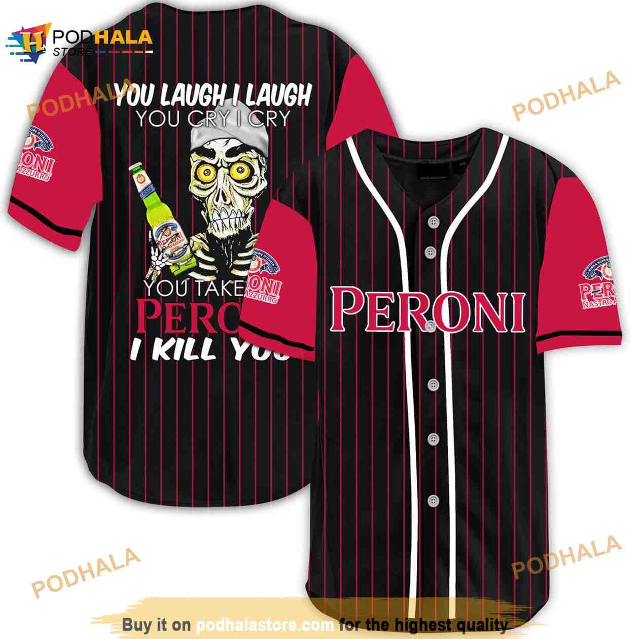 Achmed Laugh Cry Take My Peroni Beer I Kill You 3D Baseball Jersey Achmed Laugh Cry Take My Peroni Beer I Kill You 3D Baseball Jersey