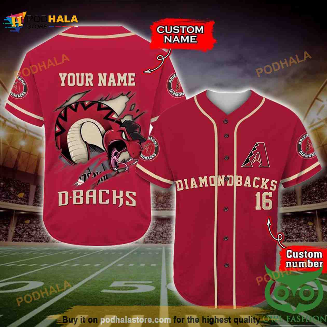 Arizona Diamondbacks 3D Baseball Jersey Personalized Gift Arizona Diamondbacks 3D Baseball Jersey Personalized Gift