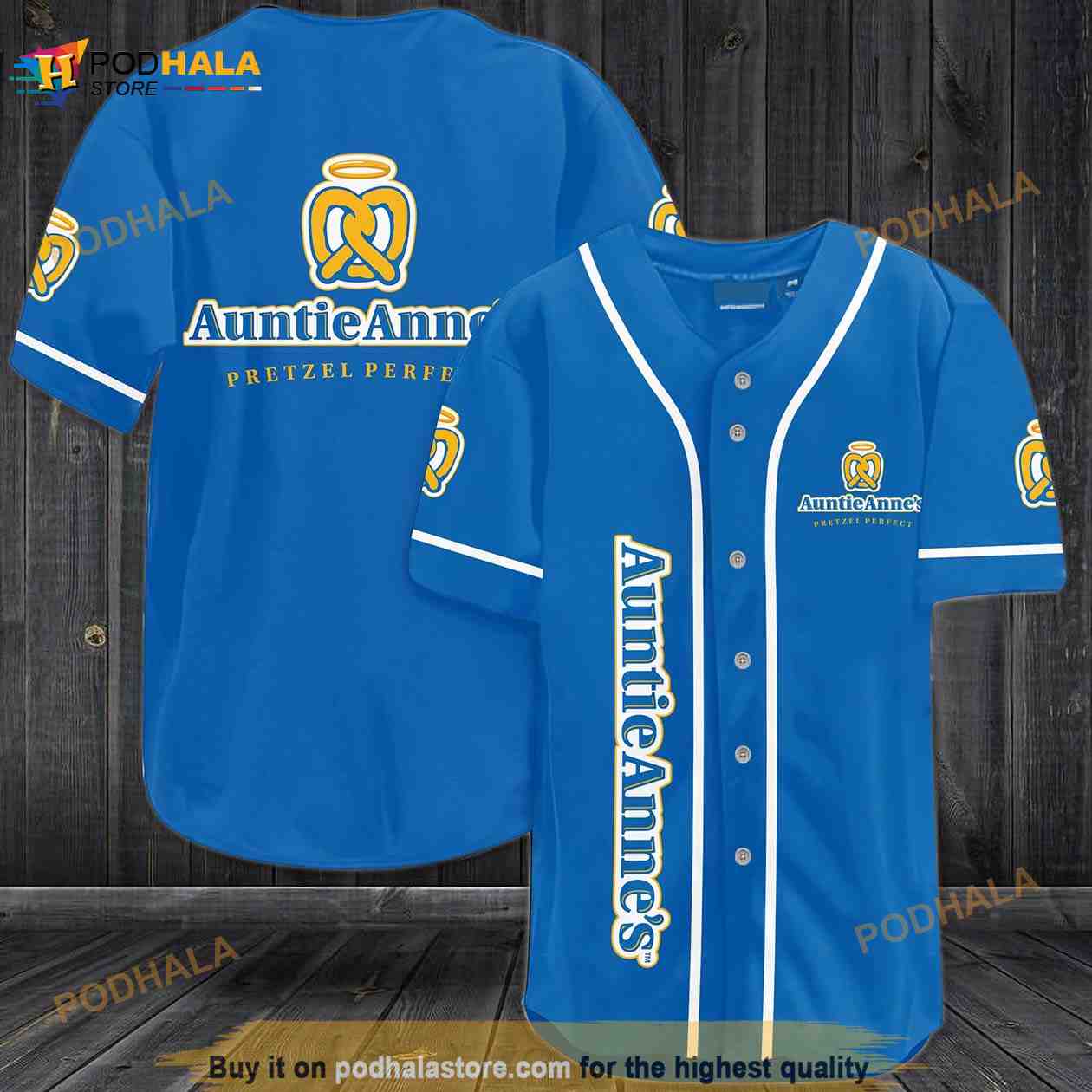 Auntie Anne’s 3D Baseball Jersey Auntie Anne’s 3D Baseball Jersey