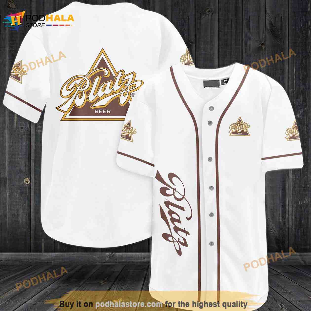 Blatz Beer 3D Baseball Jersey Blatz Beer 3D Baseball Jersey