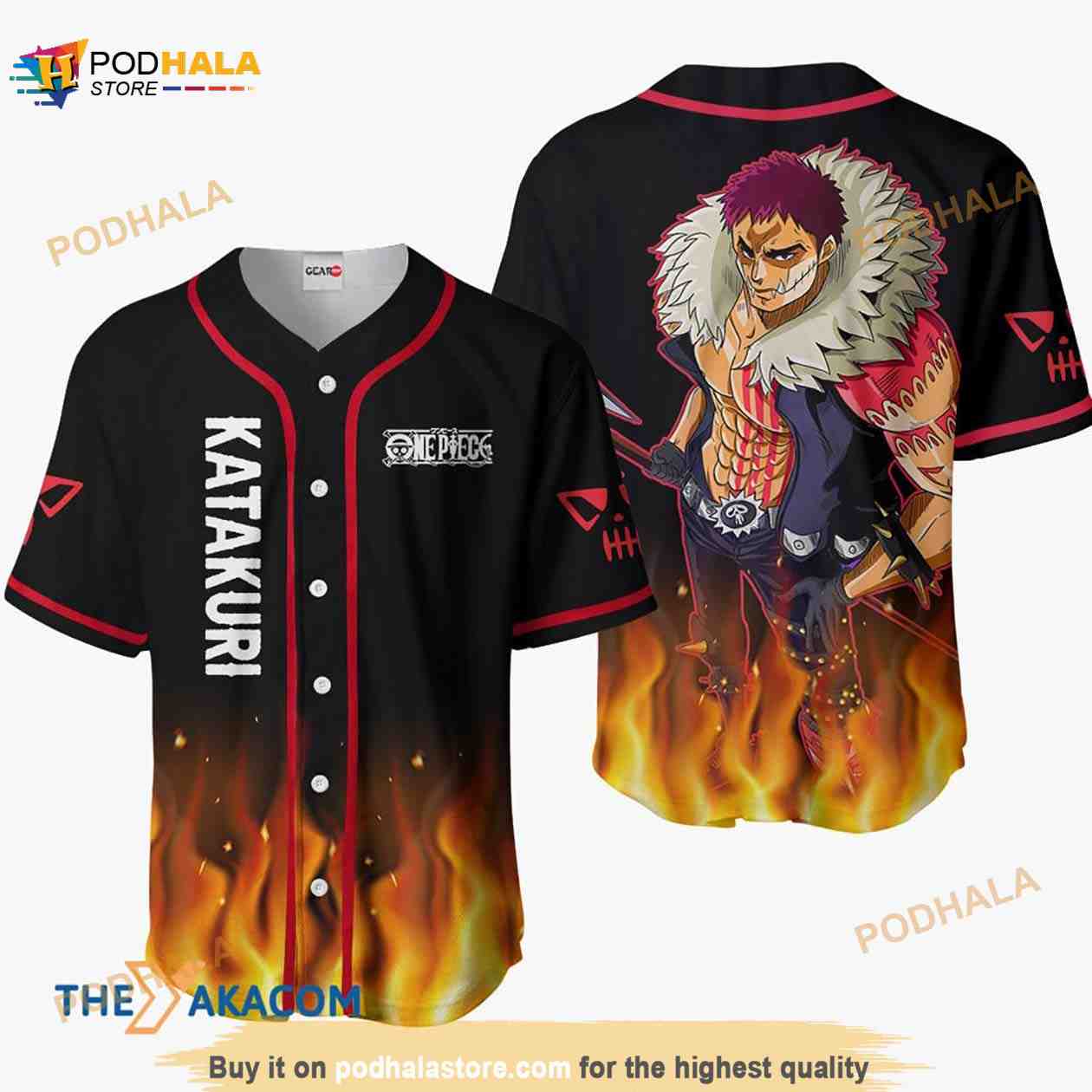 Charlotte Katakuri Anime Gift Christmas For Fan 3D Baseball Jersey Shirt Charlotte Katakuri Anime Gift Christmas For Fan 3D Baseball Jersey Shirt