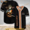 Custom Name Scary Michael Myers Pumpkin Forty Creek 3D Baseball Jersey