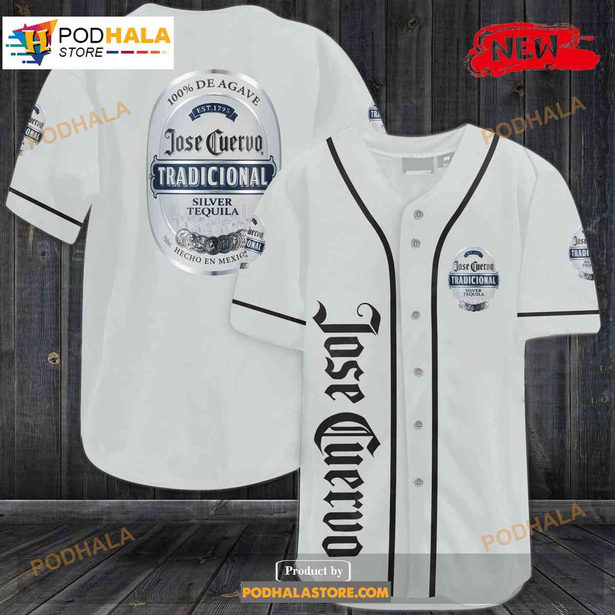 Jose Cuervo Silver All Over Print Unisex Baseball Jersey Jose Cuervo Silver All Over Print Unisex Baseball Jersey