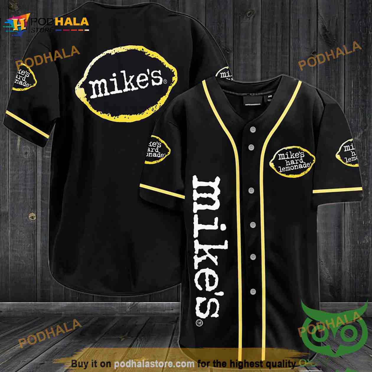 Mikes Hard Lemonade 3D Baseball Jersey Shirt Mikes Hard Lemonade 3D Baseball Jersey Shirt