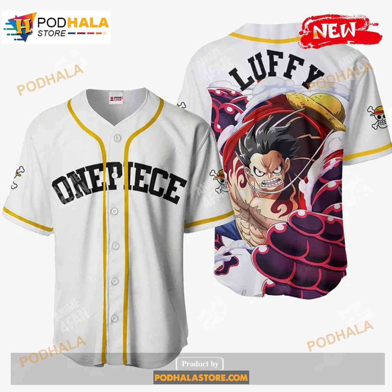 One Piece White Design Gifts For Fans Baseball Jersey One Piece White Design Gifts For Fans Baseball Jersey