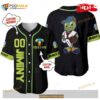 Personalized Jiminy Cricket Disney All Over Print Black Baseball Jersey