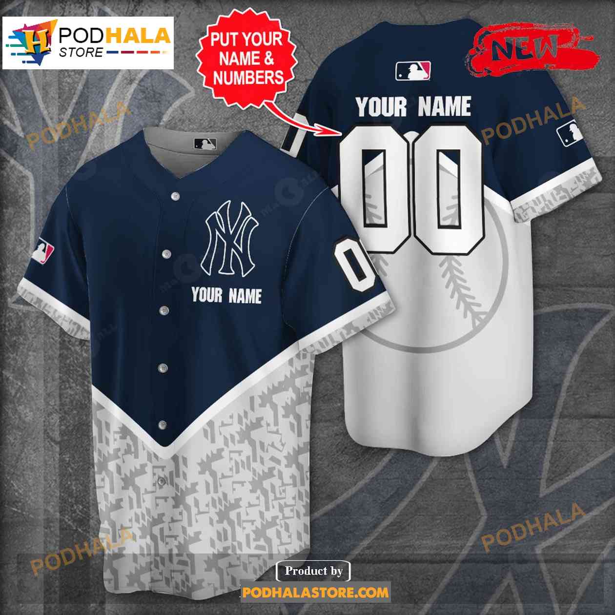 Personalized New York Yankees Baseball Team All Over Print 3d Baseball Jersey Personalized New York Yankees Baseball Team All Over Print 3d Baseball Jersey