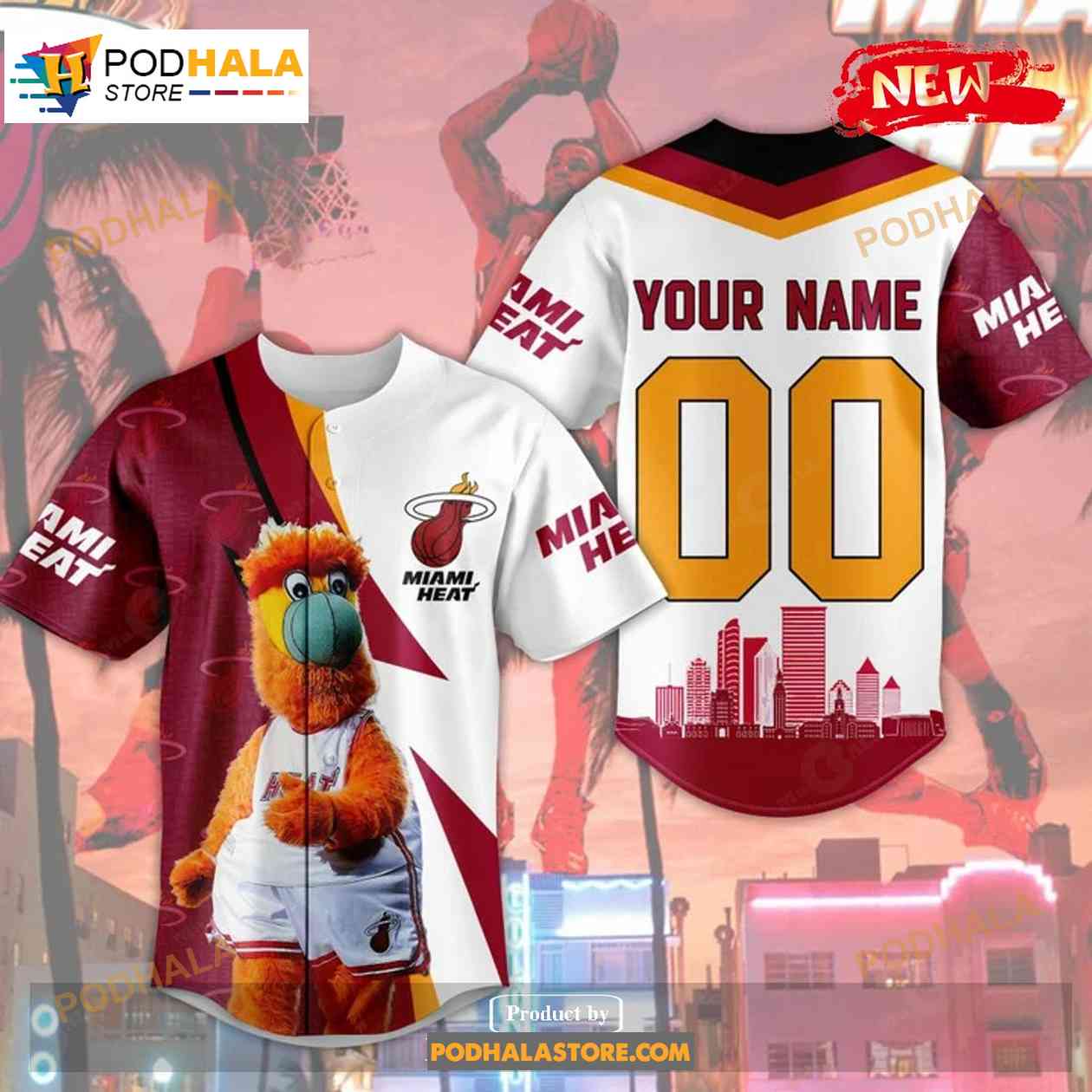 Personalized Premium Miami Heat Sports Fan Mix Color Jersey Shirt Personalized Premium Miami Heat Sports Fan Mix Color Jersey Shirt