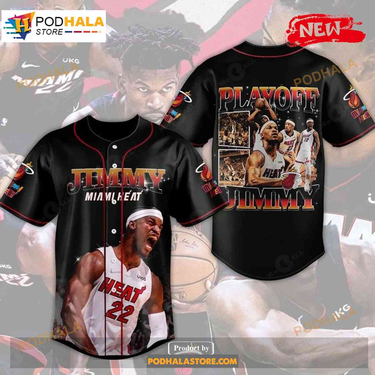 Premium Miami Heat Sports Fan Black Color Jersey Shirt Premium Miami Heat Sports Fan Black Color Jersey Shirt