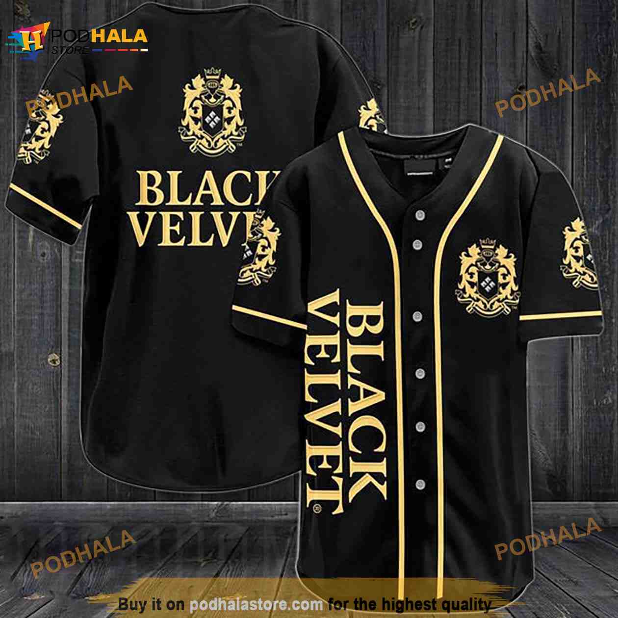 Vintage Black Velvet Canadian Whisky 3D Baseball Jersey Vintage Black Velvet Canadian Whisky 3D Baseball Jersey