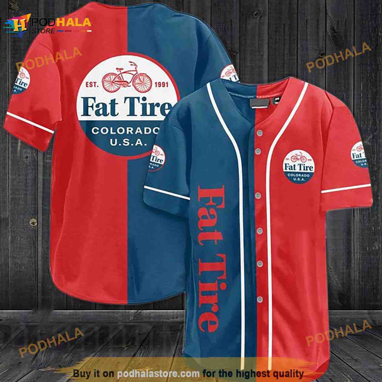 Vintage Fat Tire Amber Ale Beer 3D Baseball Jersey Vintage Fat Tire Amber Ale Beer 3D Baseball Jersey
