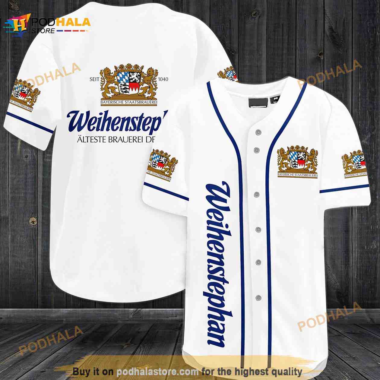 Weihenstephaner 3D Baseball Jersey Weihenstephaner 3D Baseball Jersey
