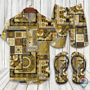Versace Hawaiian Shirt Beach Short 16