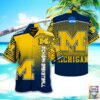 Michigan Wolverines Ncaa Hawaiian Shirt Beach Short