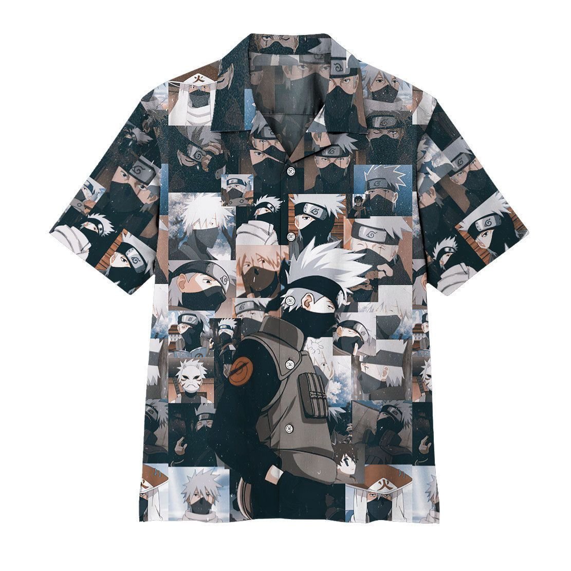 Naruto Kakashi Hawaiian Shirt Naruto Kakashi Hawaiian Shirt