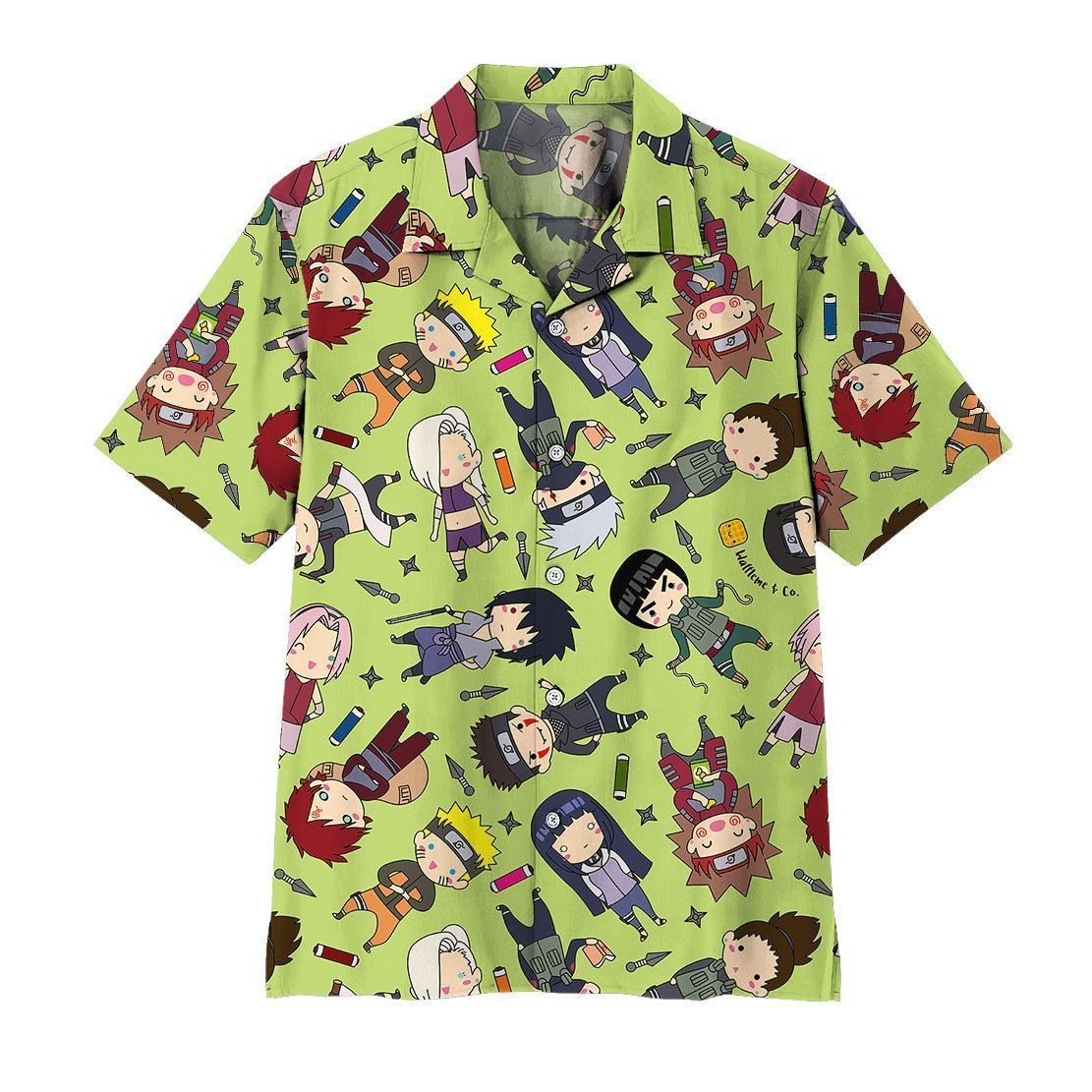 Anime Naruto Chibi Characters Hawaiian Shirt Anime Naruto Chibi Characters Hawaiian Shirt