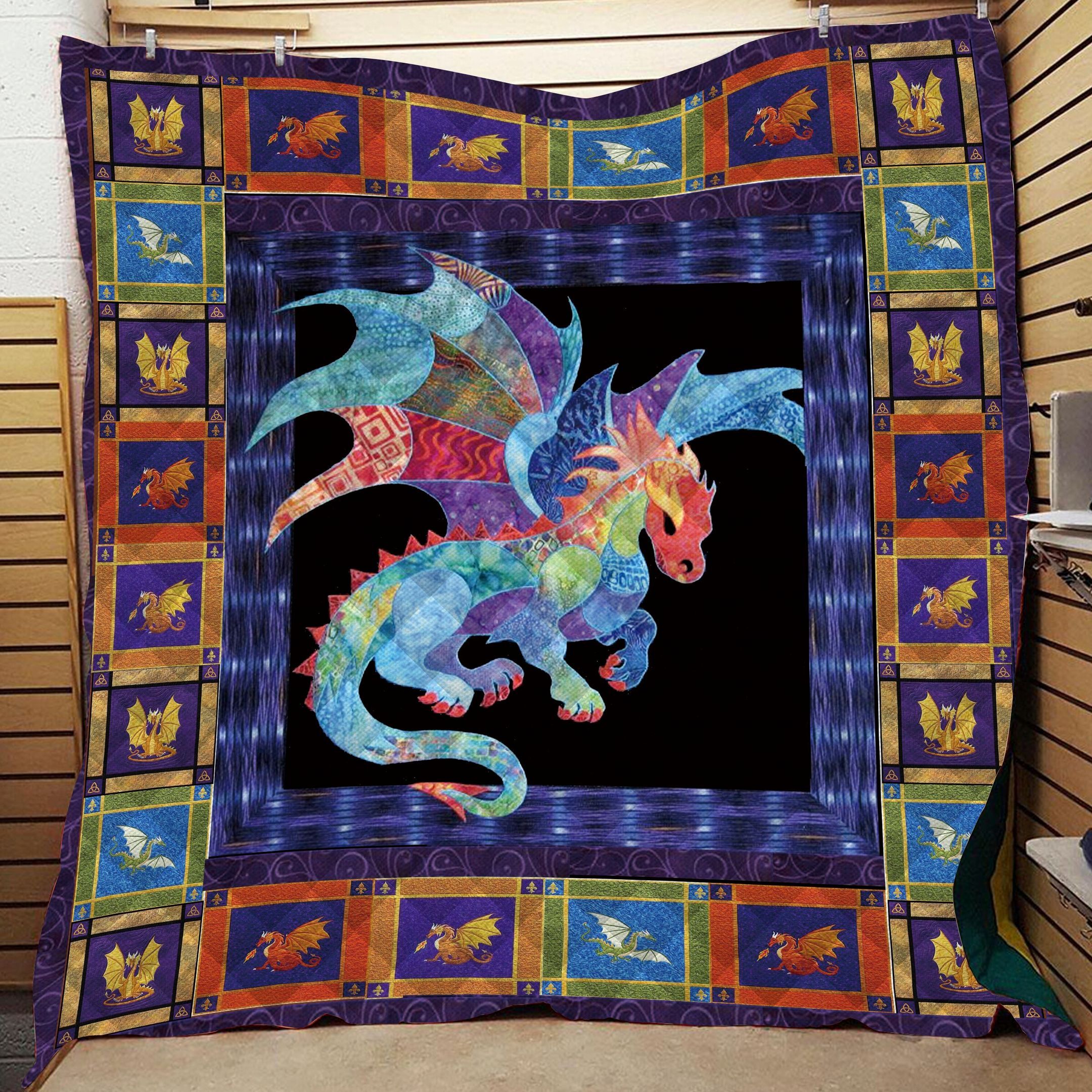 3D Dragon Quilt 3D Dragon Quilt