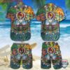 Nfl Arizona Cardinals Grateful Dead Bears Hawaiian Shirt And Shorts