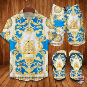 Versace Hawaiian Shirt Beach Short 09