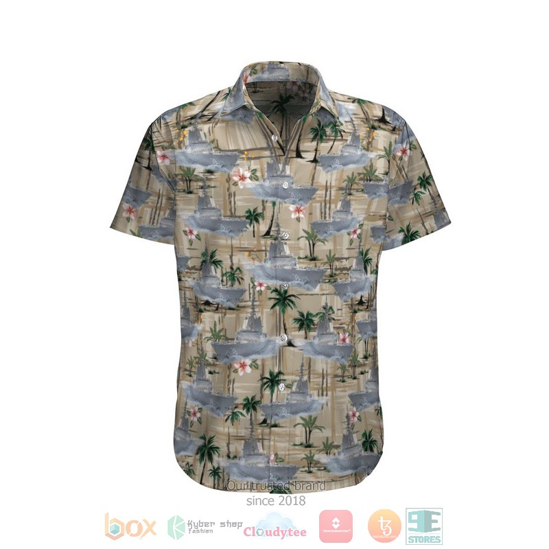 Hmas Hobart Ddg 39 Royal Australian Navy Hawaiian Shirt