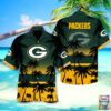 Green Bay Packers Nfl Hawaiian Shirt Beach Short