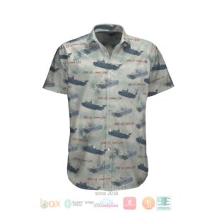 Hmas Adelaide L01 Royal Australian Navy Hawaiian Shirt