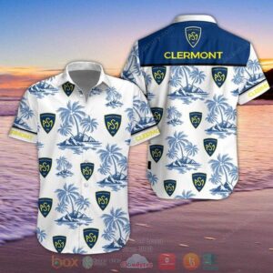 Asm Clermont Auvergne Hawaiian Shirt