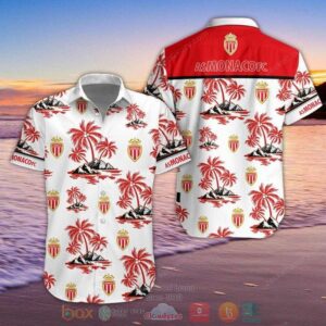 As Monaco Fc Hawaiian Shirt