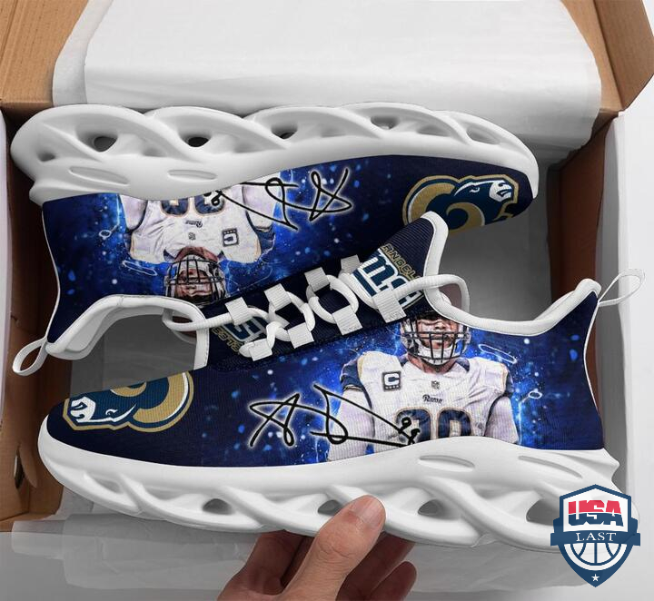 Aaron Donald Los Angeles Rams Max Soul Running Shoes Aaron Donald Los Angeles Rams Max Soul Running Shoes