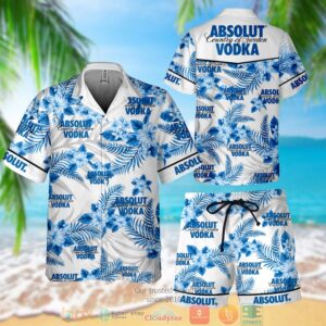 Absolut Vodlka Country Of Sweden Hawaiian Shirt