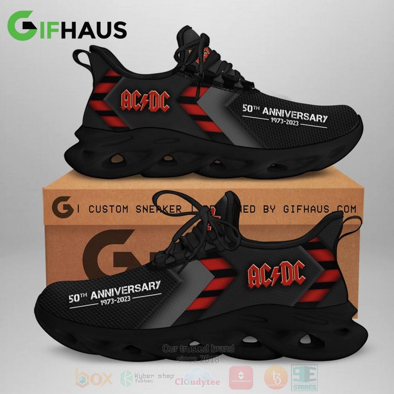 Ac-Dc 50Th Anniversary Clunky Max Soul Shoes Ac-Dc 50Th Anniversary Clunky Max Soul Shoes