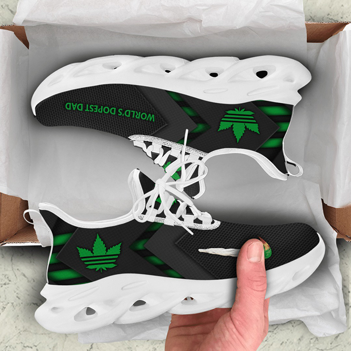 Adidas Cannabis World’S Dopest Dad Clunky Max Soul Shoes Adidas Cannabis World’S Dopest Dad Clunky Max Soul Shoes
