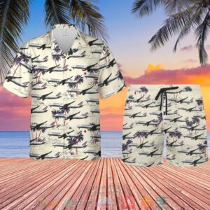 Air France Airbus A350-941 White Hawaiian Shirt