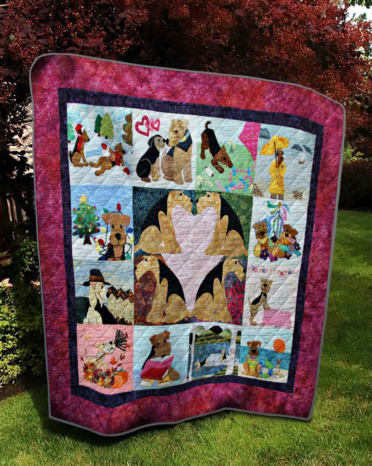 Airedale Quilt Civui Airedale Quilt Civui