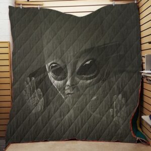 Aliens Quilt Tuknm