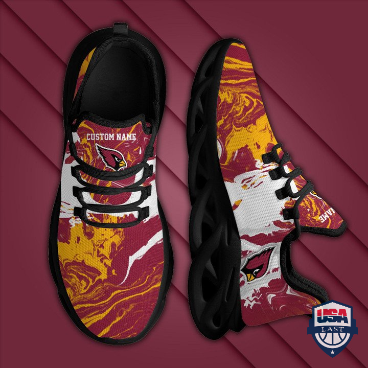 Arizona Cardinals Nfl Custom Name Max Soul Clunky Sneaker 24 Arizona Cardinals Nfl Custom Name Max Soul Clunky Sneaker 24