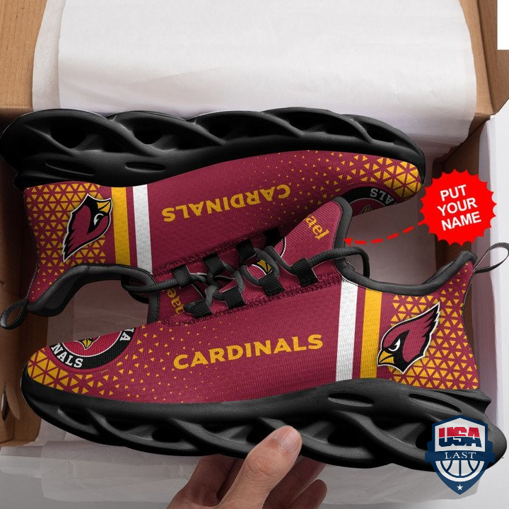 Arizona Cardinals Nfl Custom Name Max Soul Shoes 36 Arizona Cardinals Nfl Custom Name Max Soul Shoes 36