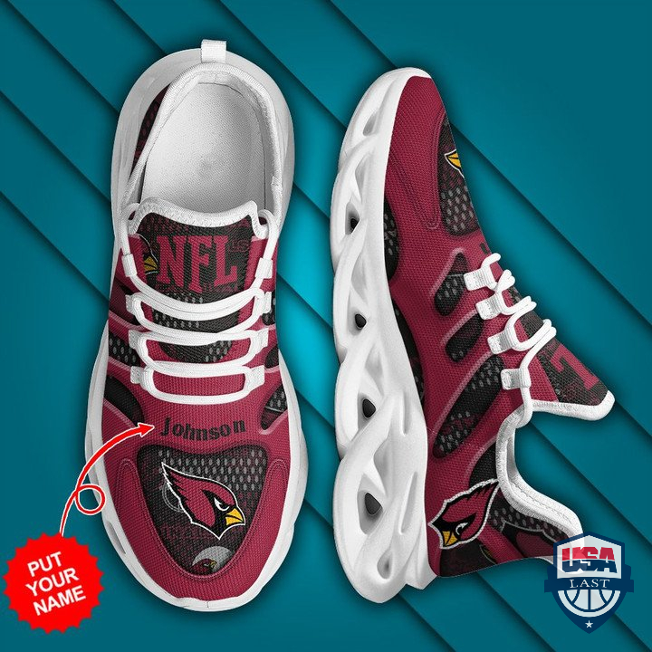 Arizona Cardinals Personalized Max Soul Sneaker Shoes 27 Arizona Cardinals Personalized Max Soul Sneaker Shoes 27