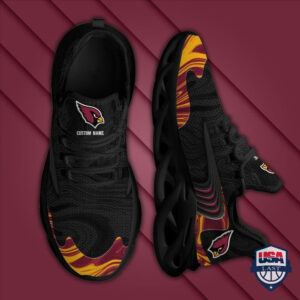 Arizona Cardinals Team Custom Name Max Soul Sneaker 23