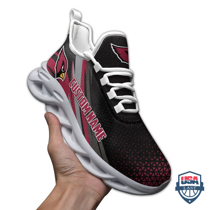 Arizona Cardinals Triangle Custom Name Max Soul Sneaker Shoes 51 Arizona Cardinals Triangle Custom Name Max Soul Sneaker Shoes 51