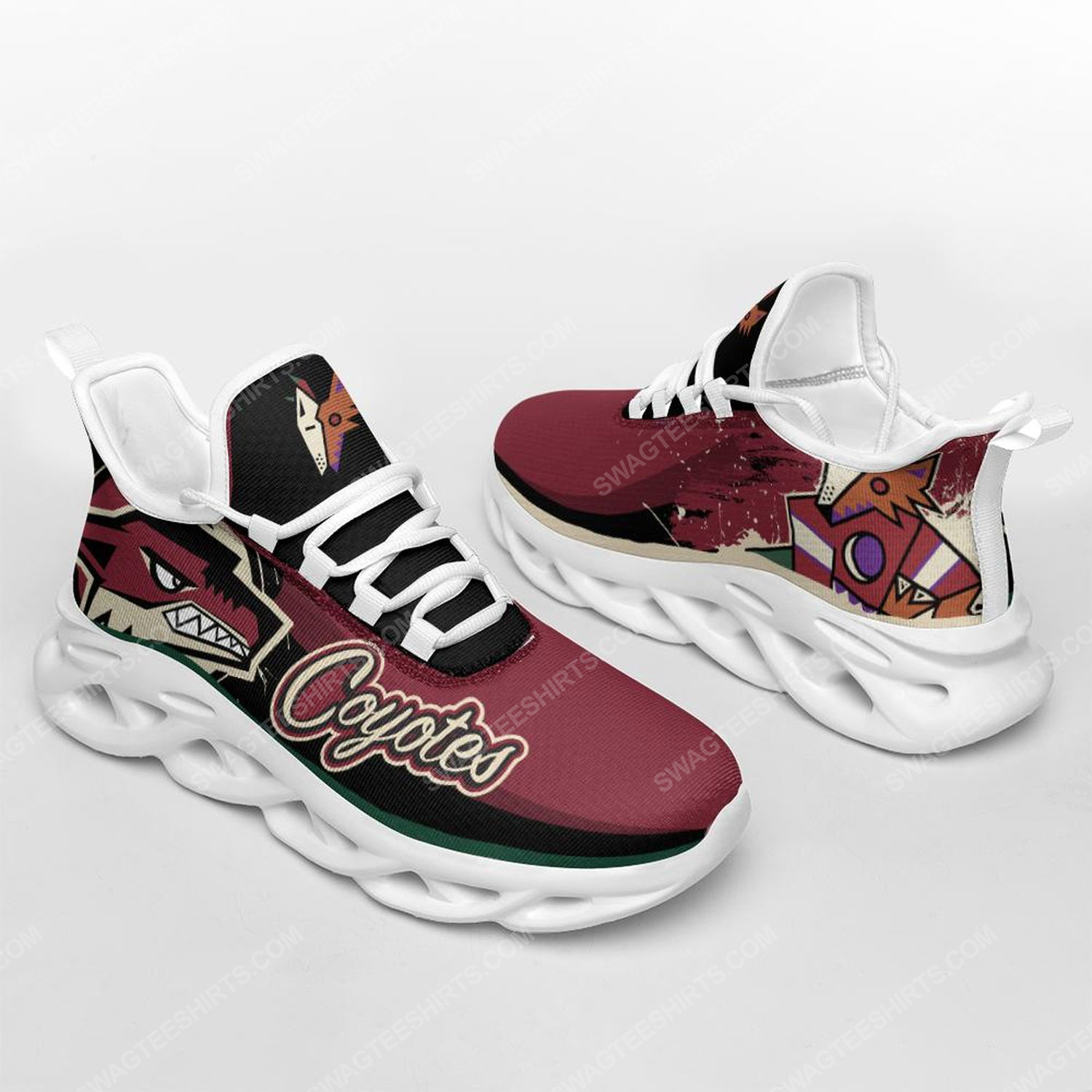 Arizona Coyotes Hockey Team Max Soul Shoes Arizona Coyotes Hockey Team Max Soul Shoes