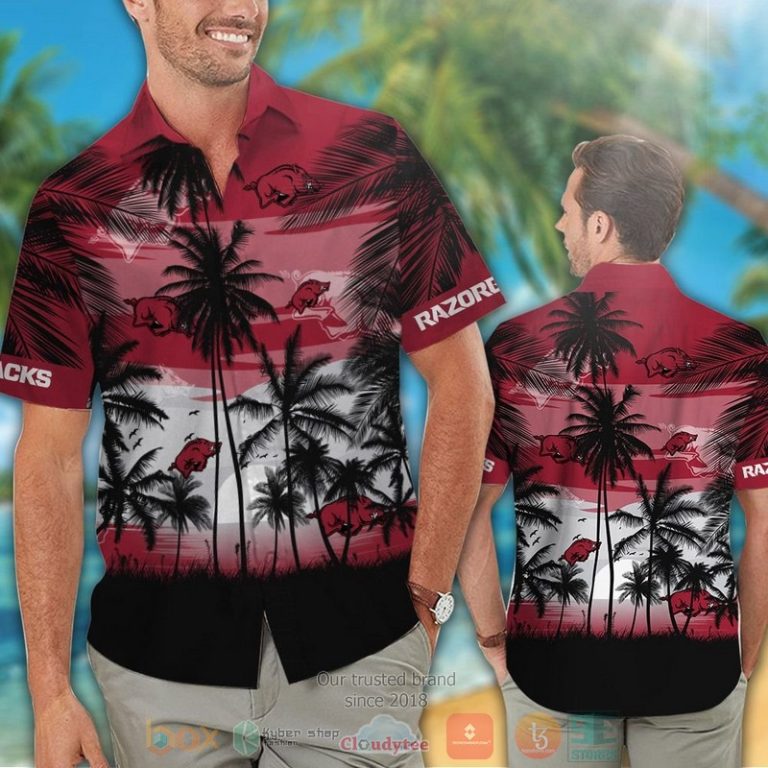 Arkansas_Razorbacks_Tropical_Hawaiian_Shirt_and_shorts_1-768x768-1