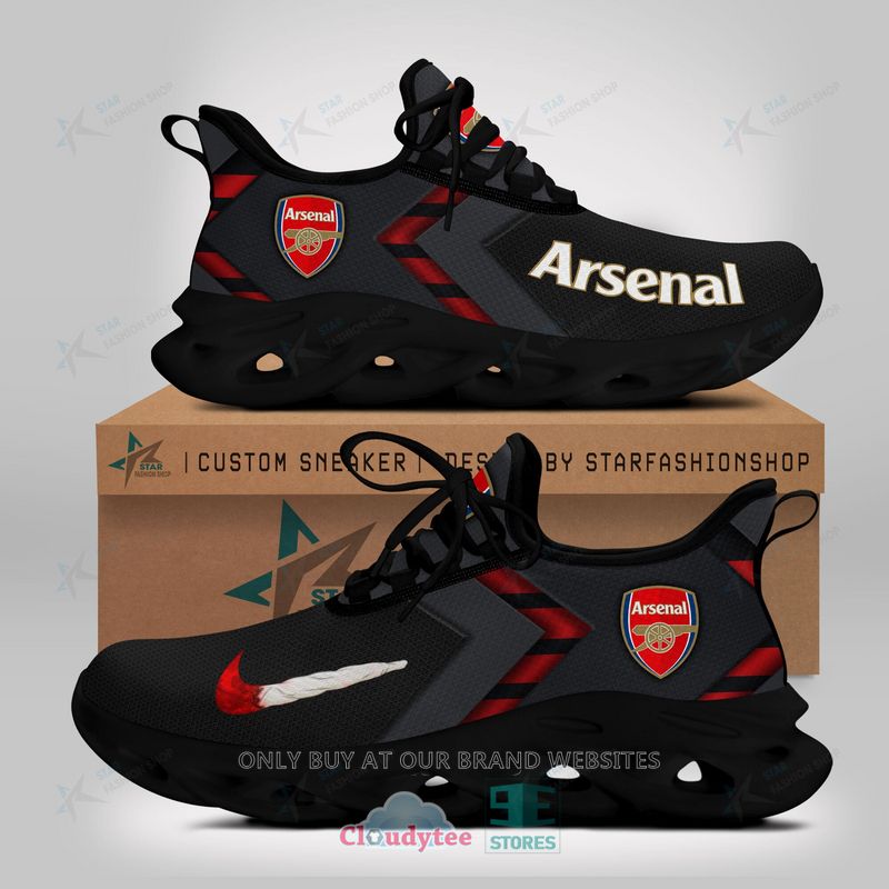 Arsenal F.C. Clunky Max Soul Shoes - Beauty is power; a smile is its sword.