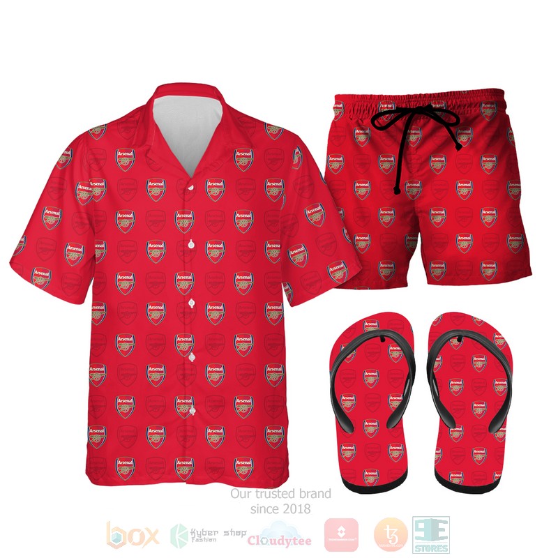 Arsenal Fc Hawaiian Shirt Arsenal Fc Hawaiian Shirt
