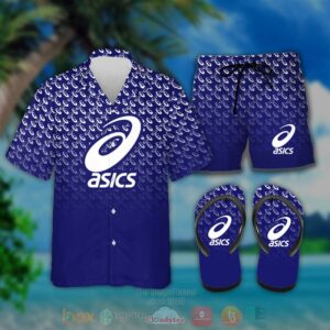 Asics Hawaiian Shirt