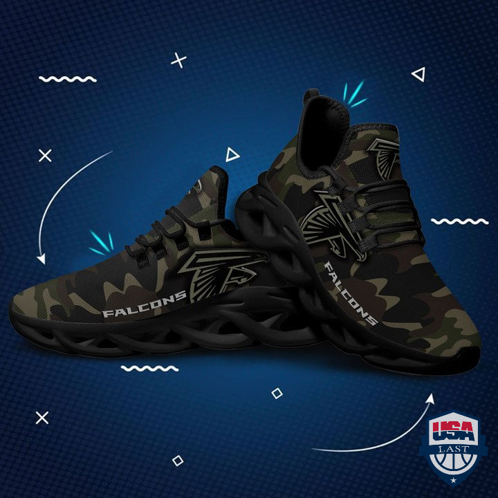 Atlanta Falcons Camo Camouflage Max Soul Sneaker 04 Atlanta Falcons Camo Camouflage Max Soul Sneaker 04
