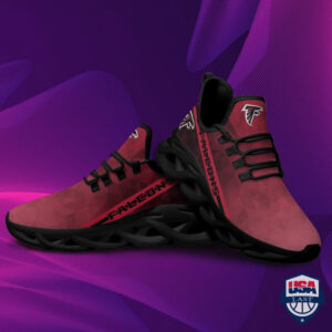 Atlanta Falcons Polygonal Max Soul Shoes 07