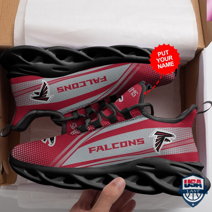 Atlanta Falcons Running Sport Shoes Personalized Name Atlanta Falcons Running Sport Shoes Personalized Name