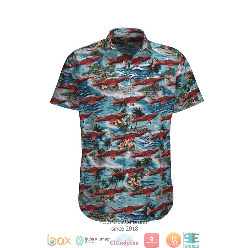 Australian Air Force Pilatus Pc-21 Hawaiian Shirt Australian Air Force Pilatus Pc-21 Hawaiian Shirt