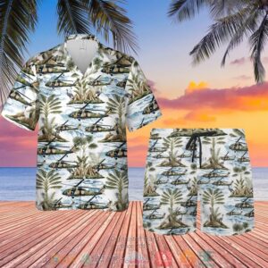Australian Army Sikorsky S-70A-9 Black Hawk Hawaiian Shirt